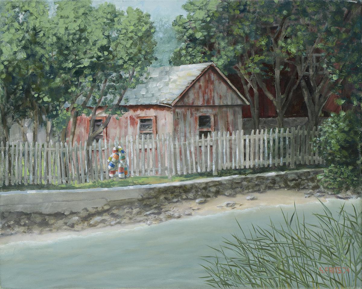 "Shed On Five Mile River"