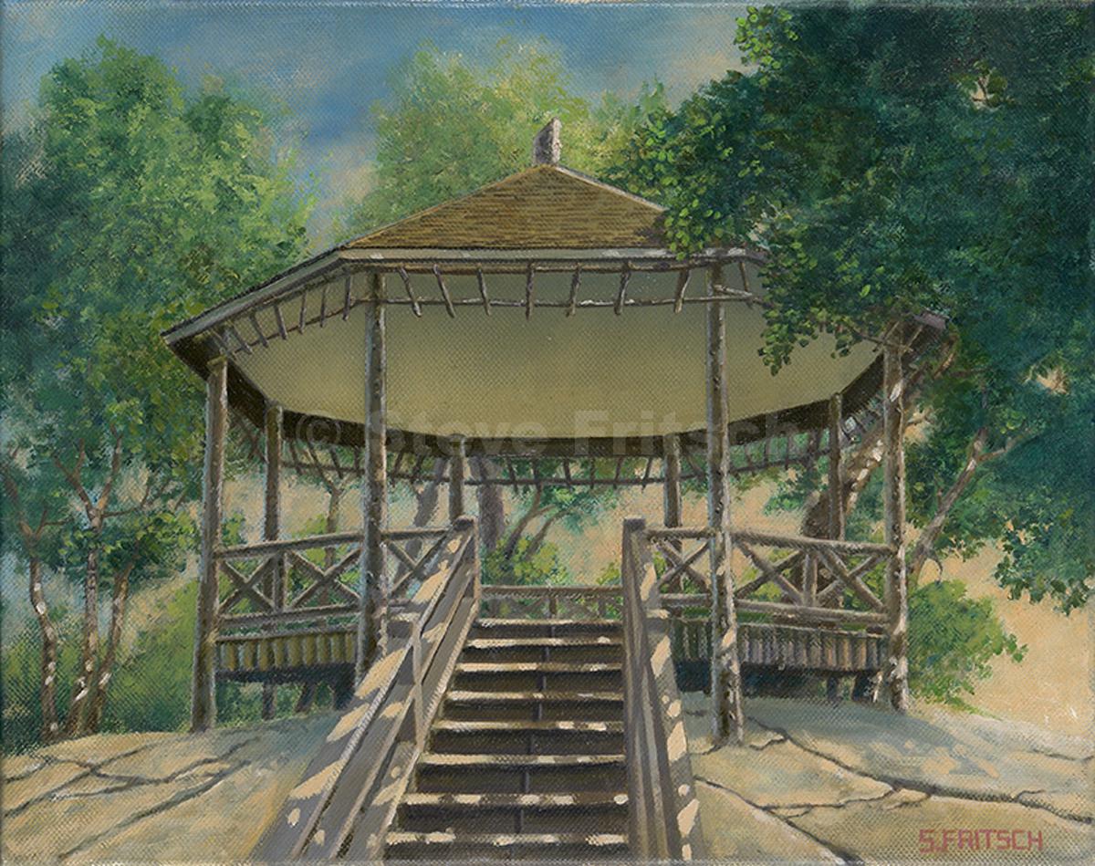 "Roton Point Gazebo Spring"