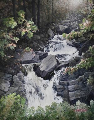"Stony Brook Park Spring"